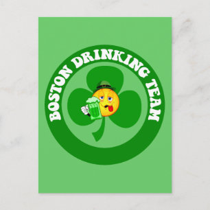 Boston St Patrick's Day Briefkaart