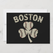  Boston St. Patrick's Day Irish Shamrock Kaart (Voorkant)