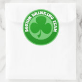 Boston St Patrick's Day Ronde Sticker (Tas)