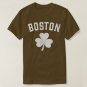 Boston St Patricks day shirt Pattys day shamrock (Design voorkant)