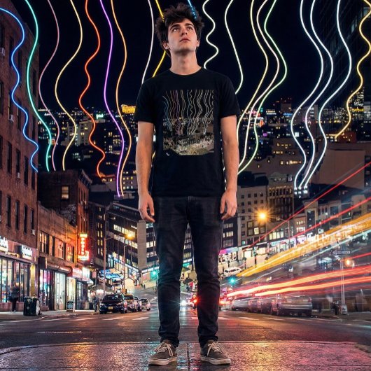 Boston Stad Licht T-shirt