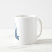 Boston stads skyline, Boston MA skyline Koffiemok (Voorkant rechts)
