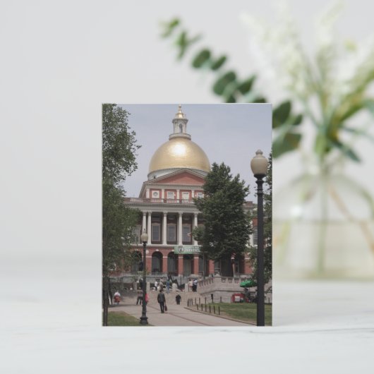 Boston State House Briefkaart (Staand voorkant)