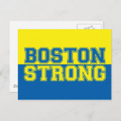 Boston Sterke grafische stijl Briefkaart (Voorkant / Achterkant)