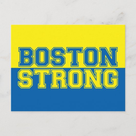 Boston Sterke grafische stijl Briefkaart (Voorkant)