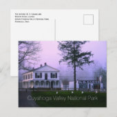 Boston Store, M. D. Garage, Nationaal Park Cuyahog Briefkaart (Voorkant / Achterkant)