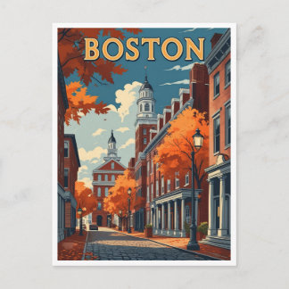 Boston Street Briefkaart