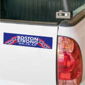 Boston Strong 15 april 2013 Bumpersticker (Op Truck)