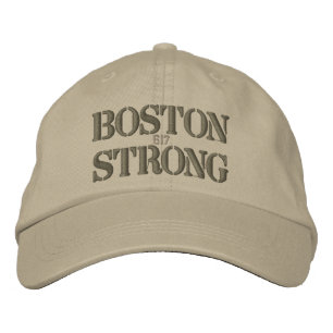 Boston Strong 617 Geborduurde Pet