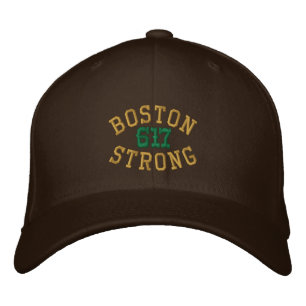 Boston Strong 617 Geborduurde Pet