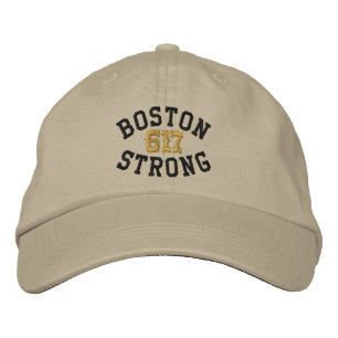 Boston Strong 617 Geborduurde Pet