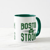Boston Strong 617 Grafisch Decor Mok (Voorkant rechts)
