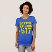 Boston Strong 617 T-shirt (Voorkant volledig)
