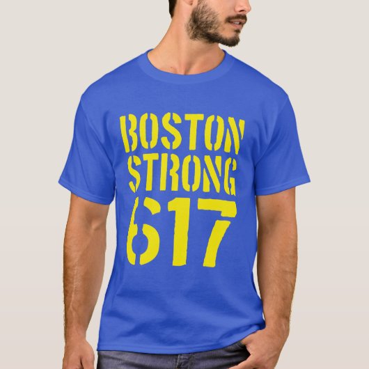 Boston Strong 617 T-shirt (Voorkant)