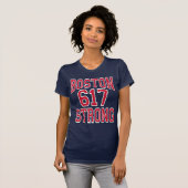 Boston STRONG 617 Typografie T-shirt (Voorkant volledig)