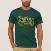 Boston Strong Ballpark Shamrock College T-shirt (Voorkant)