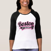 Boston Strong Ballpark Shamrock style T-shirt (Voorkant)