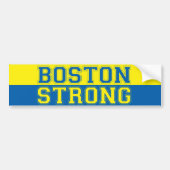 Boston Strong banner stijl Bumpersticker (Voorkant)