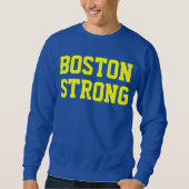 Boston strong blauw geel trui (Voorkant)