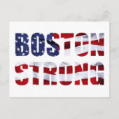 BOSTON STRONG BRIEFKAART (Voorkant)
