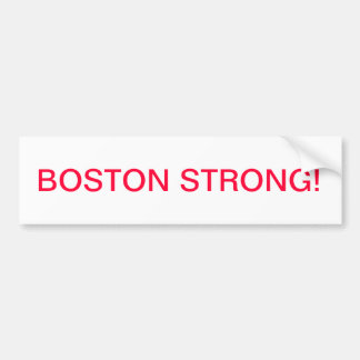 Boston Strong Bumpersticker