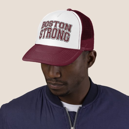 BOSTON STRONG College Style Trucker Pet (In situ)