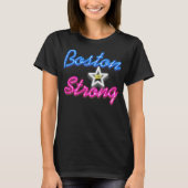 Boston Strong en Ggloing T-shirt (Voorkant)