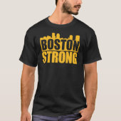 Boston Strong Gold T-shirt (Voorkant)