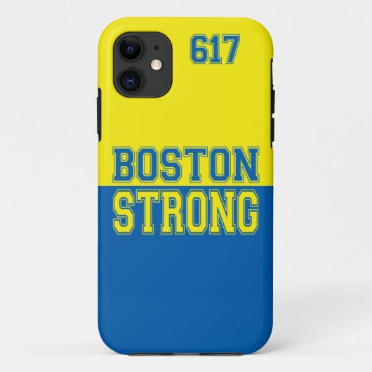 Boston Strong Grafische Stijl Case-Mate iPhone Case (Achterkant)