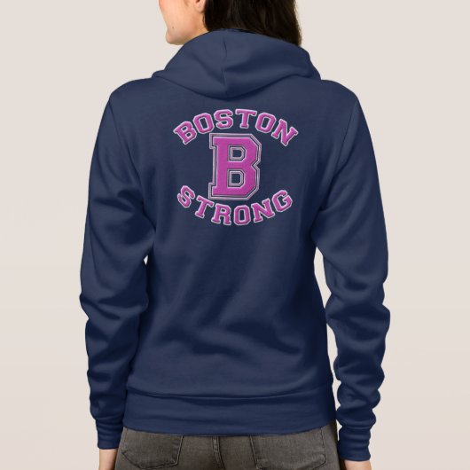 BOSTON STRONG HOODIE (Achterkant)