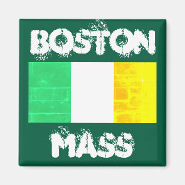 Boston Strong Ierse trots - Ierse vlag Boston MA Magneet