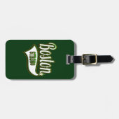 Boston Strong Irish GREEN Bagagelabel (Voorkant horizontaal)