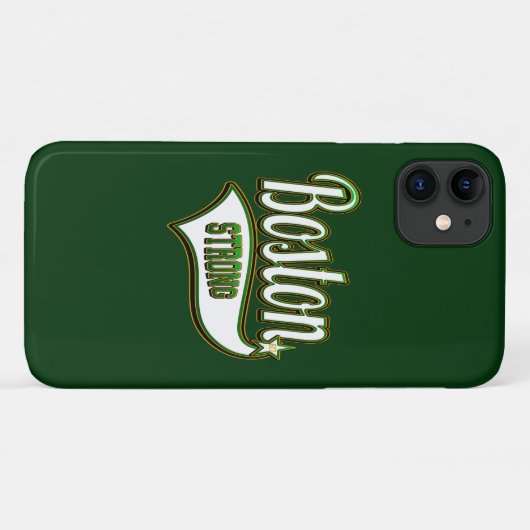Boston Strong Irish GREEN Case-Mate iPhone Case (Achterkant (horizontaal))