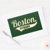 Boston Strong Irish GREEN Rechthoekige Sticker (Envelop)