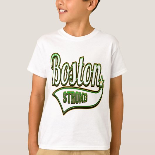 Boston Strong Irish GREEN T-shirt (Voorkant)