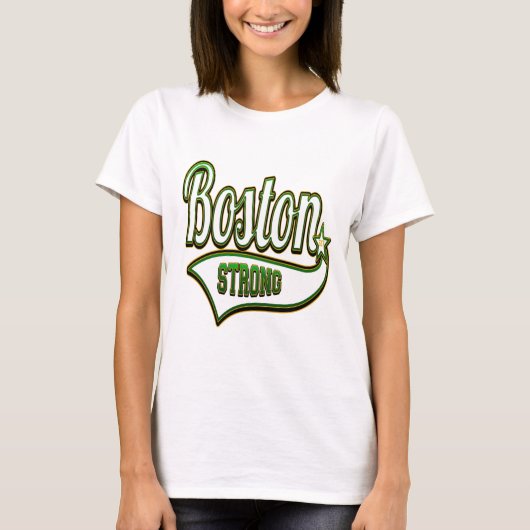 Boston Strong Irish GREEN T-shirt (Voorkant)