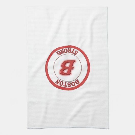 Boston Strong Kitchen Towel Theedoek (Verticaal)