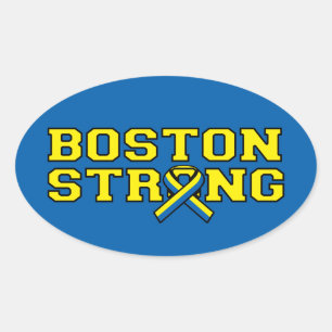 BOSTON STRONG OVALE STICKER