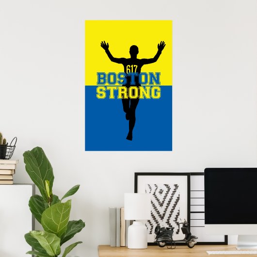 Boston Strong Poster (Thuiskantoor)