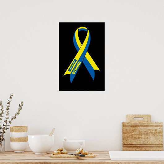 Boston Strong Poster (Keuken)