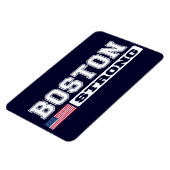 BOSTON STRONG Premium Flexi Magnet Magneet (Linkerzijde)