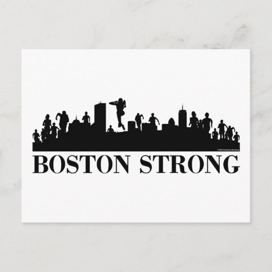 Boston Strong Pride Briefkaart (Voorkant)