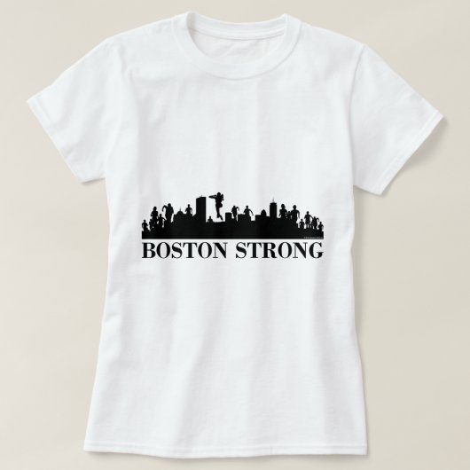 Boston Strong Pride T-shirt (Design voorkant)