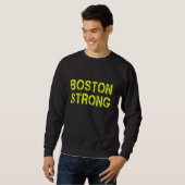 Boston Strong Retro Mannen vrouwen Trui (Voorkant volledig)