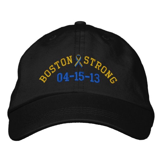 Boston Strong Ribbon 04-15-13 Embroidery Pet (Voorkant)