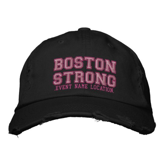 Boston Strong Ribbon Edition Pet Personaliseer het (Voorkant)