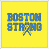 Boston Strong Ribbon Remembrance Sticker (Voorkant)