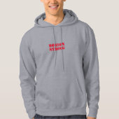 "Boston Strong" rode letters Hoodie Sweatshirt (Voorkant)