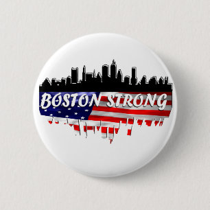 Boston Strong Ronde Button 5,7 Cm