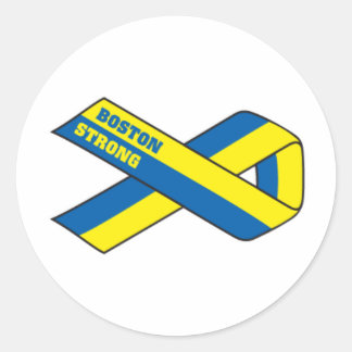 Boston Strong Ronde Sticker